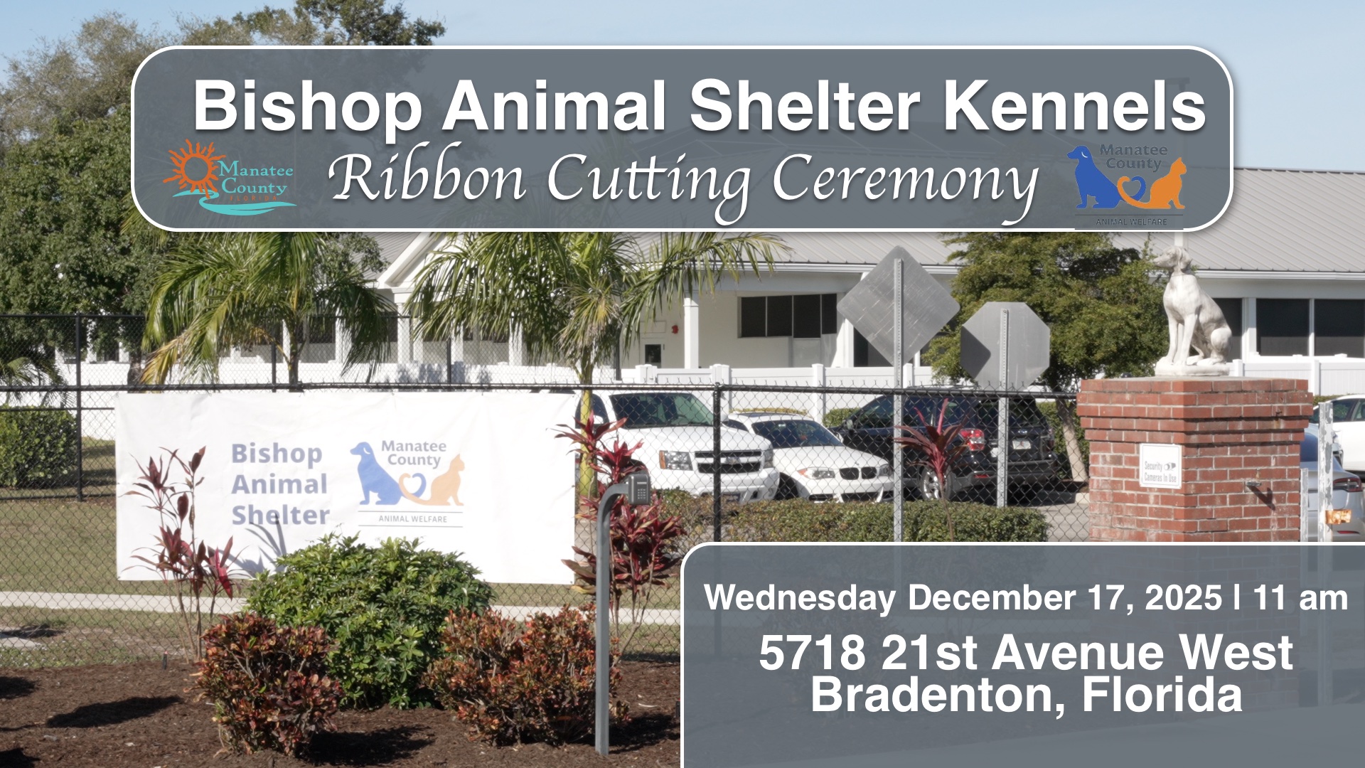 Bishop Animal Shelter Ribbon Cutting Ceremony