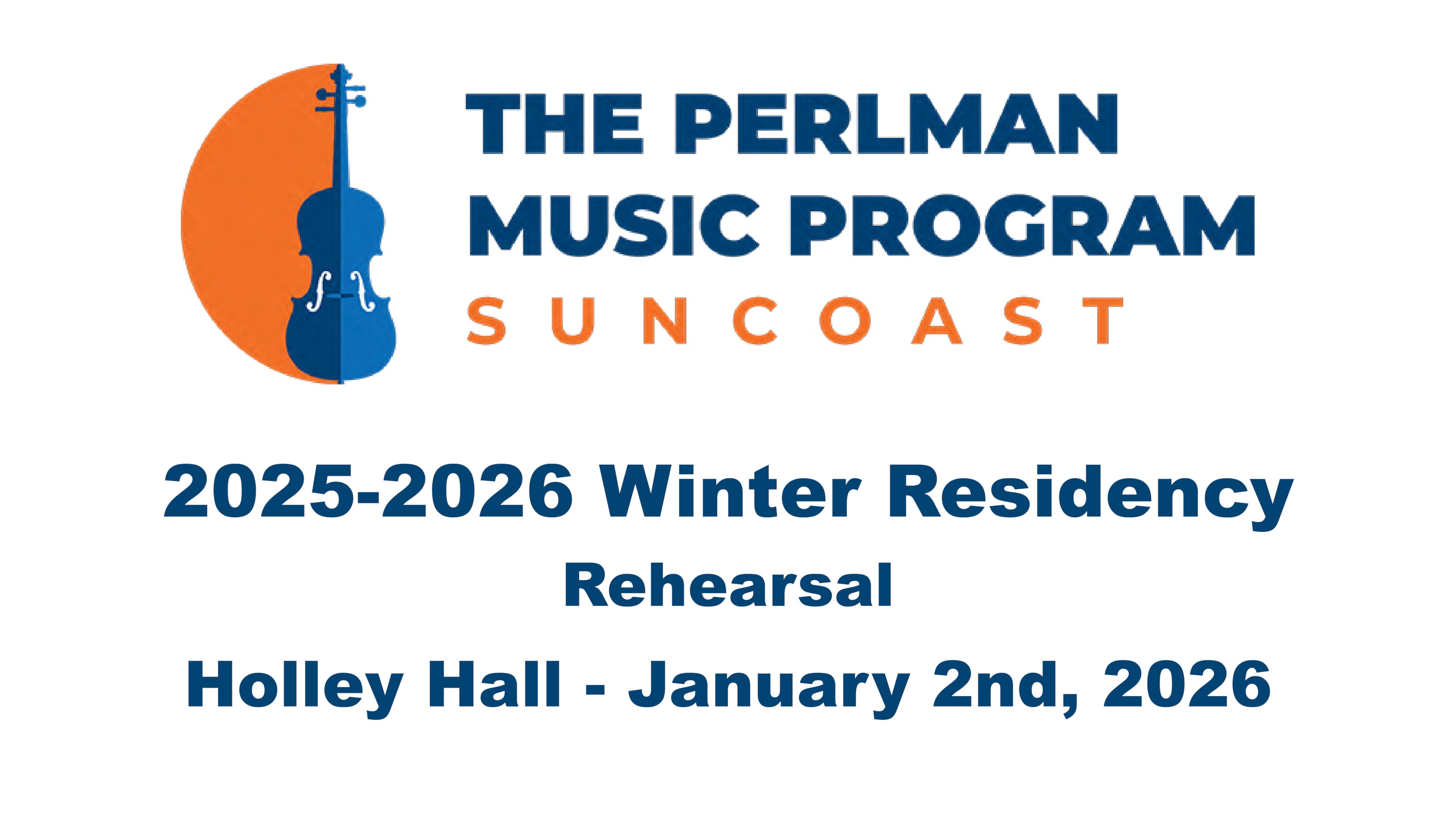 PMP 2025-2026 Winter Residency: Rehearsal - 1-2-26