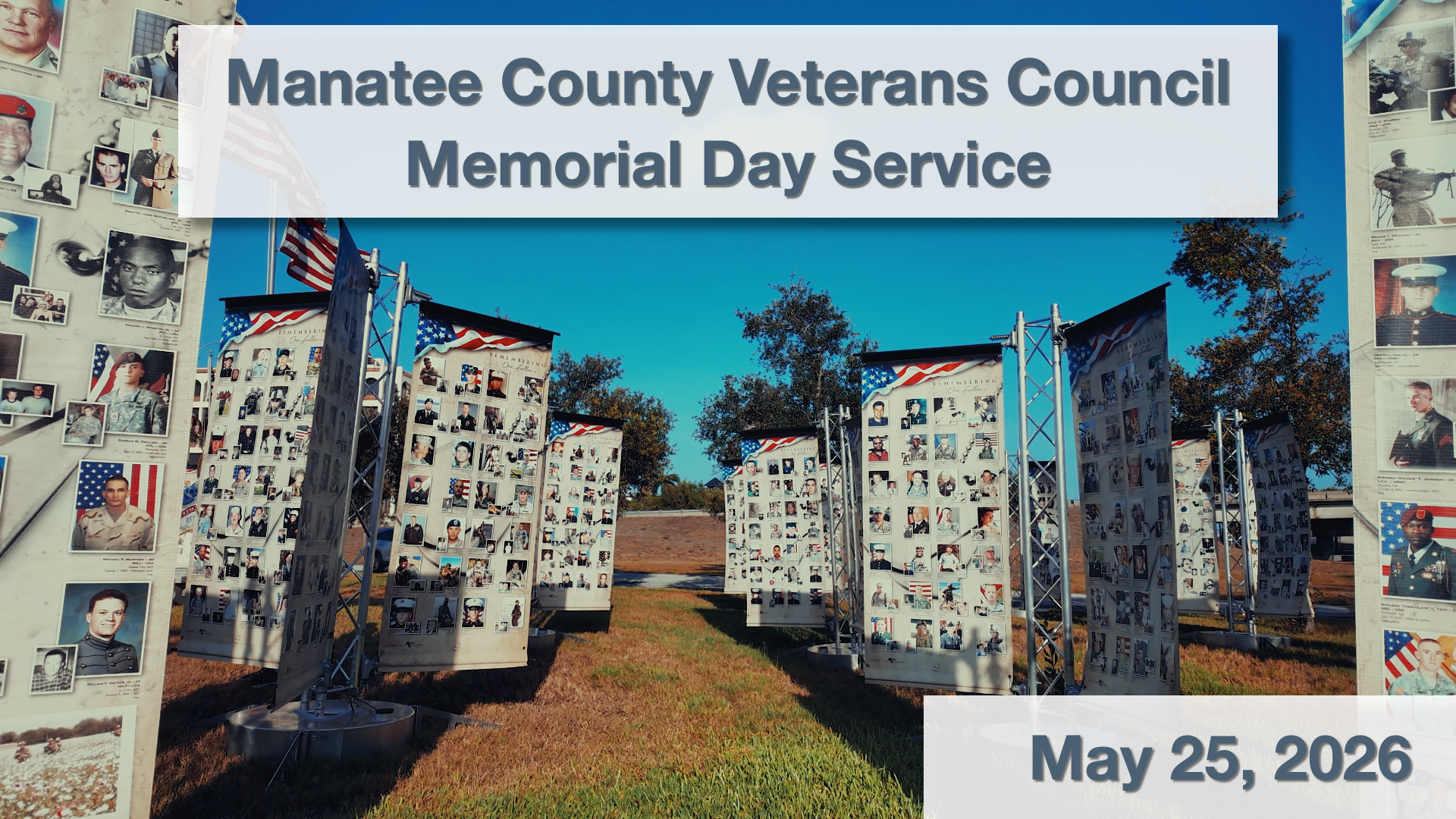 Thumbnail image for Manatee County Memorial Day Service 2026, May 25, 2026