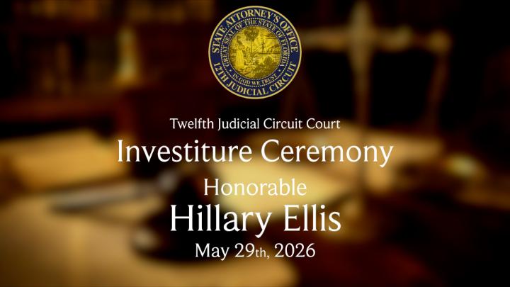 Thumbnail image for Investiture Ceremony - Honorable Hillary Ellis