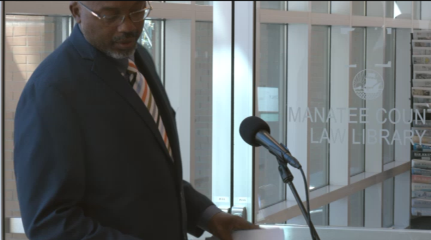 Thumbnail image for Layon F. Robinson Manatee County Law Library Renaming and Dedication Ceremony