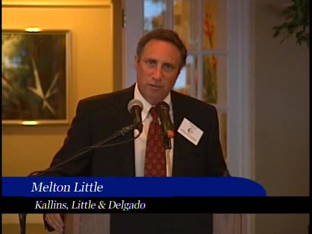 Thumbnail image for (Encore) Kallins, Little & Delgado Awards 2009 - Bollettieri Speech